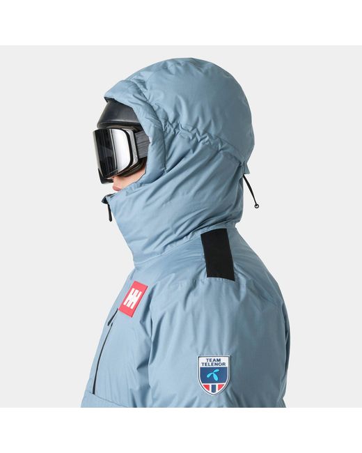 Helly Hansen Blue Kvitfjell Race Puffy Ski Jacket for men