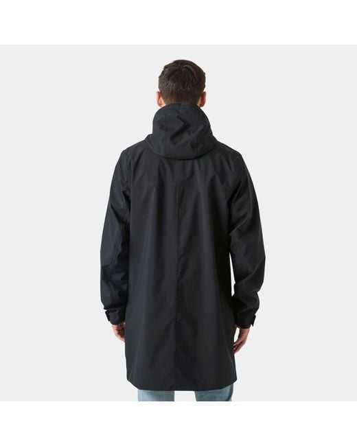 Helly Hansen Black Brussel Raincoat for men