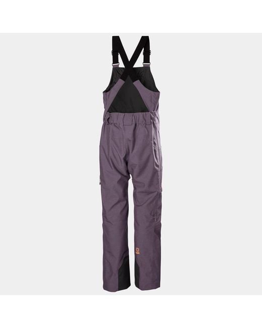 Helly Hansen Blue Powderqueen Bib Pants 2.0 for men
