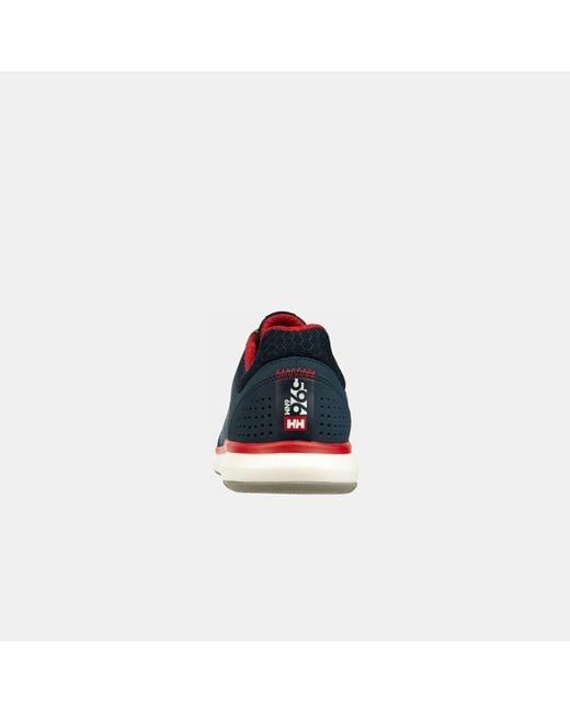 Helly Hansen Blue Ahiga V4 Hydropower Lightweight Deck Sneakers for men