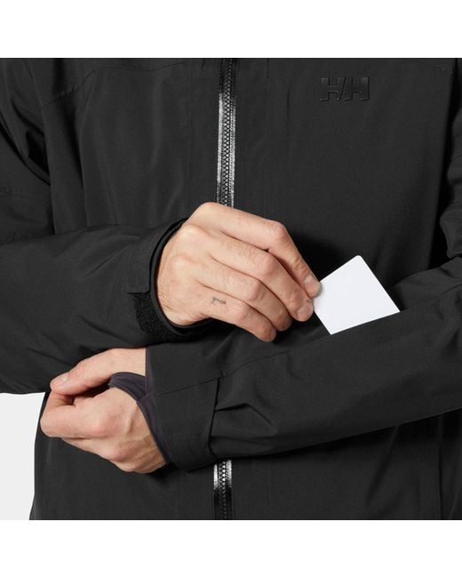 Helly Hansen Black Courchevel Jacket for men