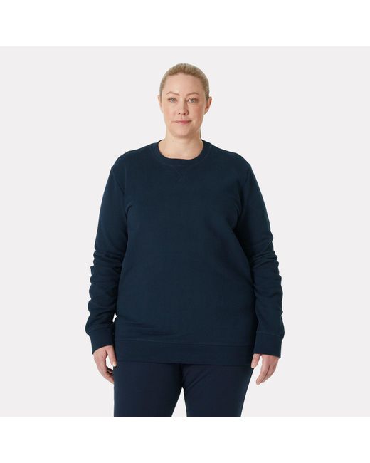 Helly Hansen Blue Crew Cotton Sweatshirt