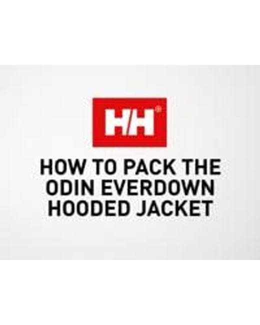 Helly Hansen Green Odin Everdown Hooded Jacket for men