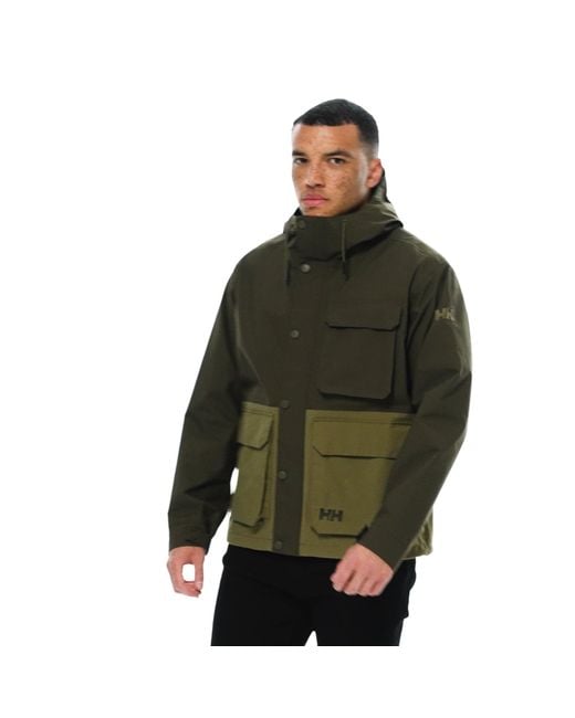 Escape Utility Rain Jacket Hombre Helly Hansen de hombre de color Green