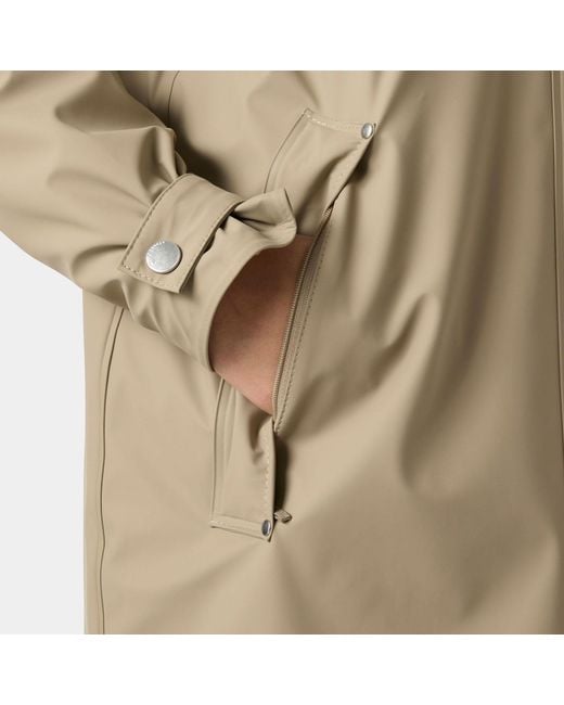 Helly Hansen Brown Moss Insulated Pu Coat