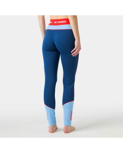 Helly Hansen Blue Lifa Active Base Layer Trousers