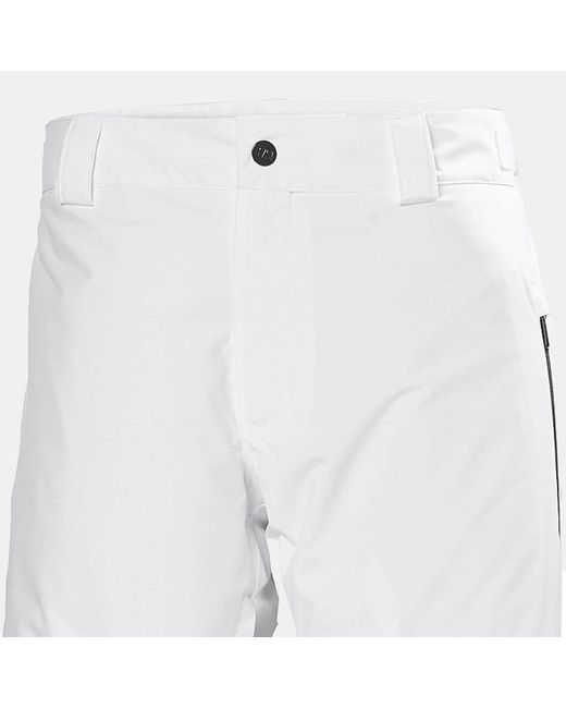 Helly Hansen White Legendary Insulated Ski Pants for men