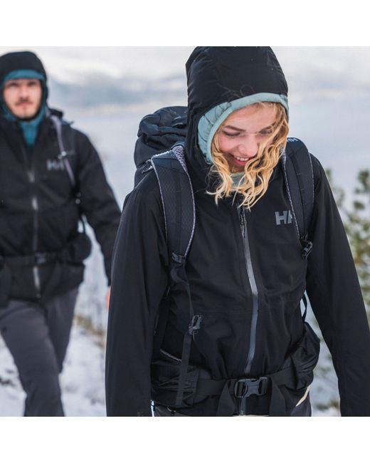 Helly Hansen Black Momentum 3-Layer Stretch Jacket