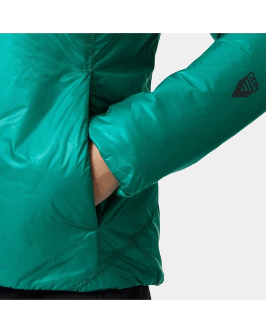 Helly Hansen Green Odin Everdown Hooded Jacket