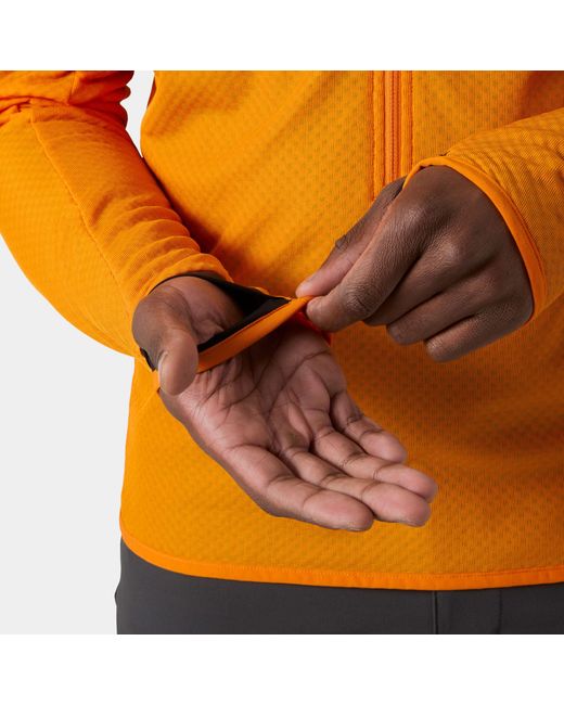 Helly Hansen Orange Odin Breeze Hooded Fleece for men