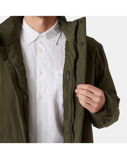 Urban Pro Insulated Impermeabile Verde di Helly Hansen in Green da Uomo
