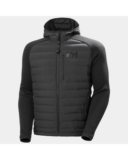 Helly Hansen Gray Arctic Ocean Hybrid Insulator Jacket for men