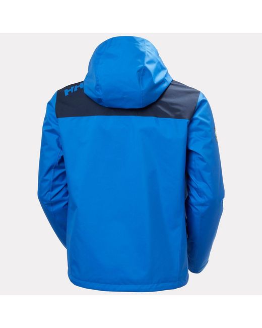 Helly Hansen Blue Helly-hansen Crew Hooded Midlayer Jacket 2.0 for men