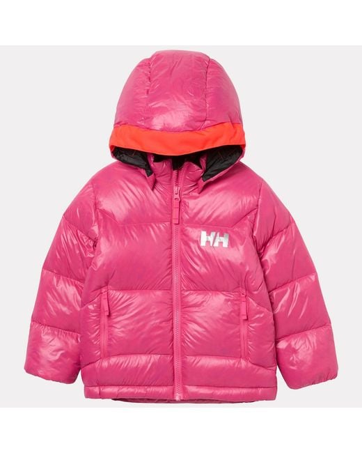 Helly Hansen Red Kids' Isfjord Down Winter Jacket