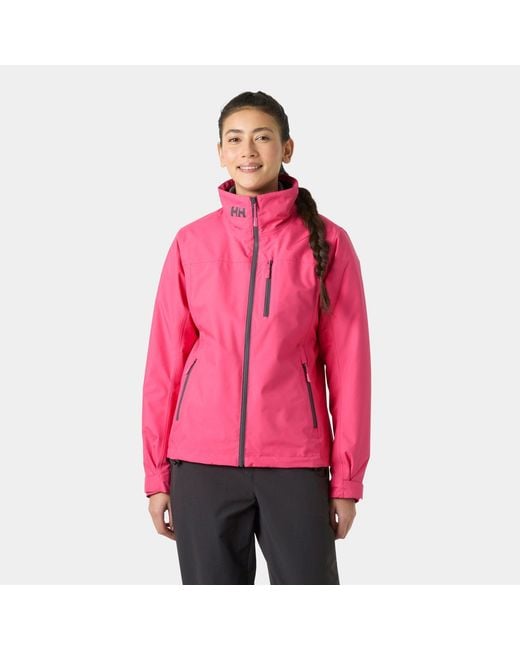 Helly Hansen Pink Crew Midlayer Sailing Jacket 2.0