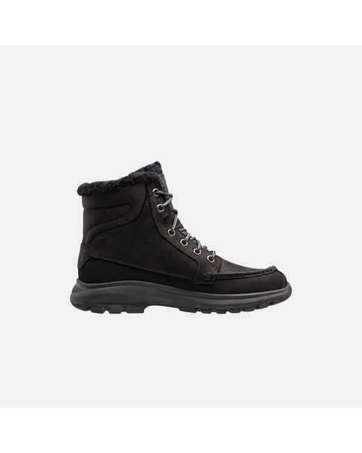 Helly Hansen Black Garibaldi V3 Waterproof Leather Boots for men
