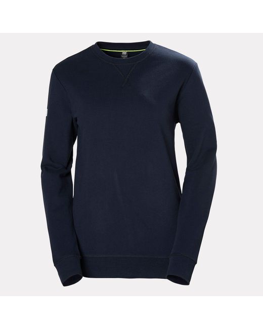 Helly Hansen Blue Crew Cotton Sweatshirt