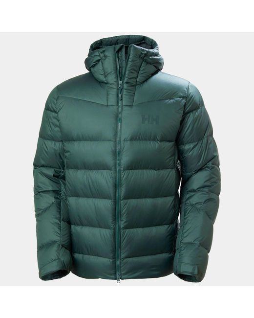 Helly Hansen Green Glacier Down Jacket for men
