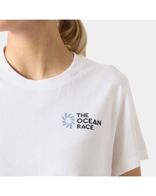 Helly Hansen White The Ocean Race T-Shirt