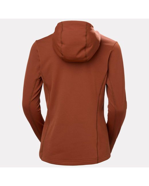 Helly Hansen Brown Versalite Hooded Fleece Jacket