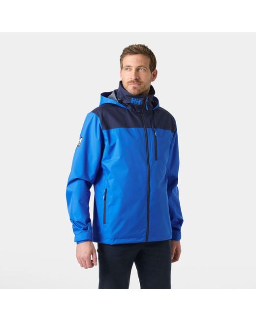 Helly Hansen Blue Helly-hansen Standard Crew Hooded Jacket 2.0 for men