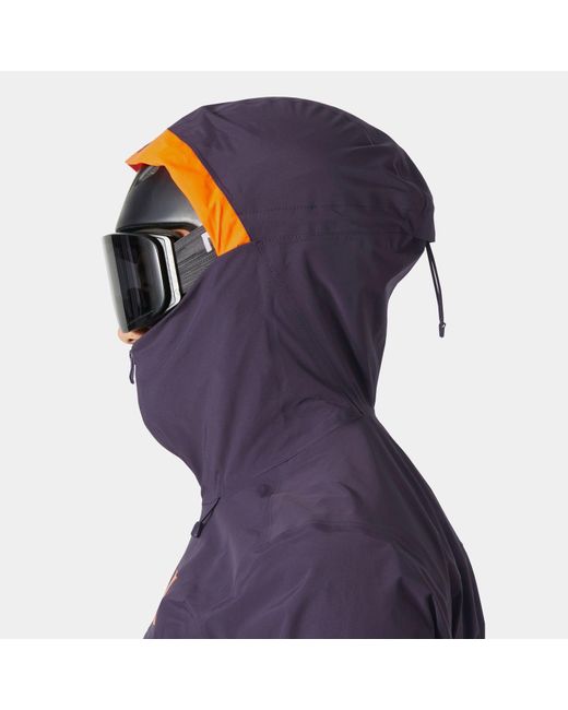 Giacca Shell Sogn 2.0 Uomo Viola di Helly Hansen in Blue da Uomo