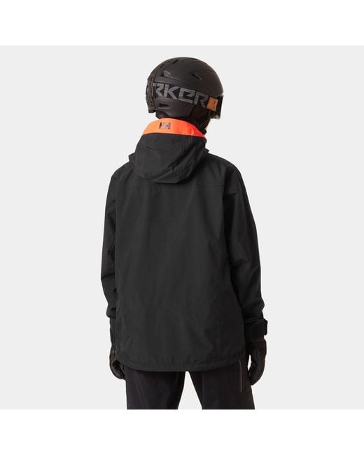Helly Hansen Black Sogn Shell Jacket
