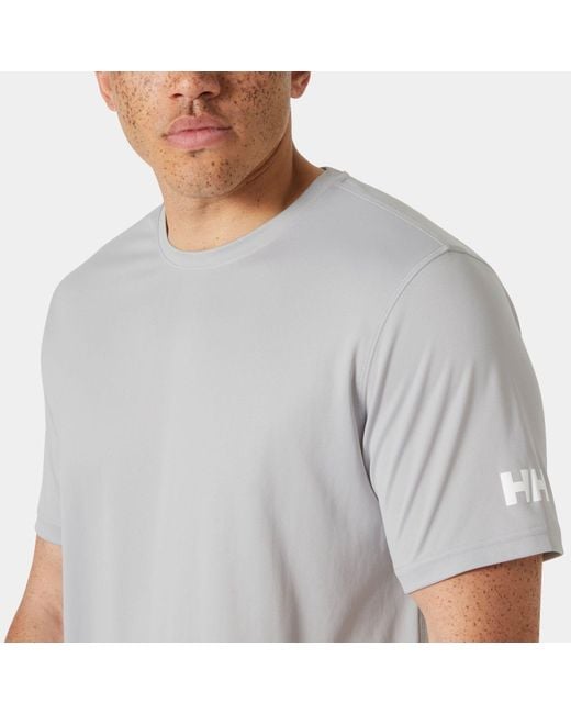 Helly Hansen Gray Helly-hansen Hh Tech T-shirt 2.0 for men