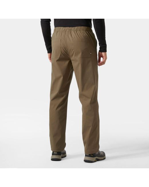 Helly Hansen Brown Holmen Relaxed Trousers for men
