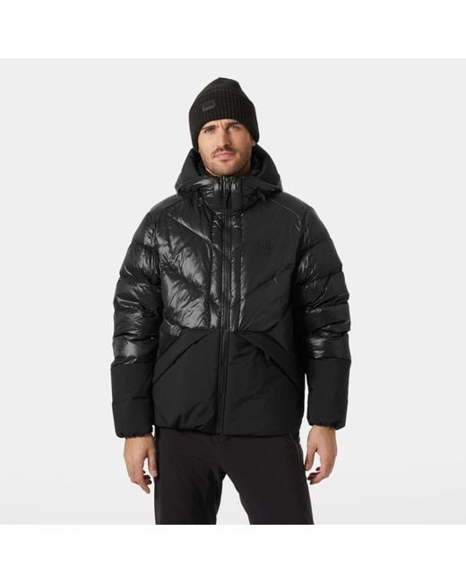 Helly Hansen Black Village Down Jacket for men