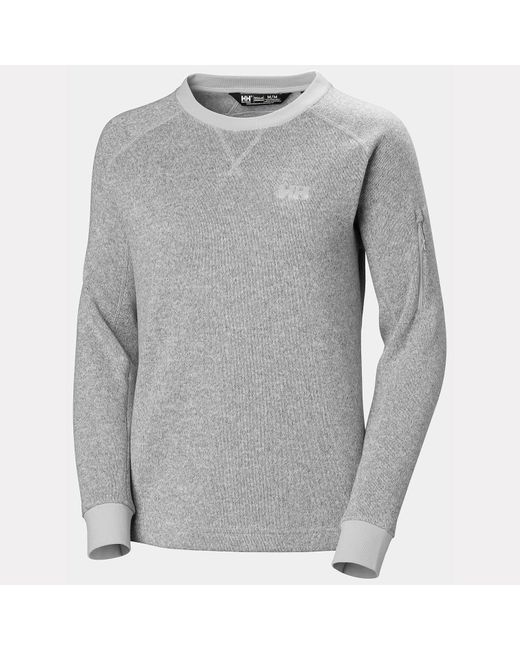 Varde Crewneck Mujer Helly Hansen de color Gray