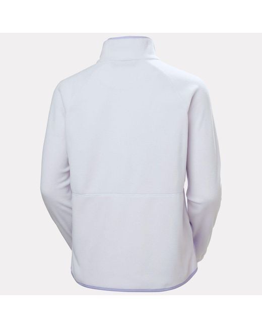 Helly Hansen Purple Rig Fleece Half-Zip Jacket