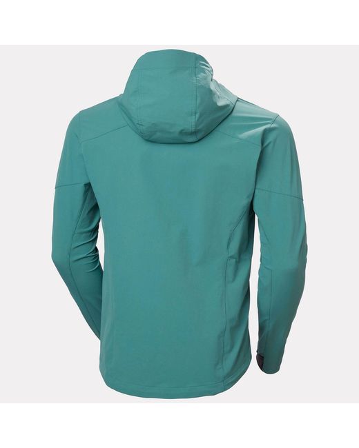Helly Hansen Green Blaze Hooded Softshell Jacket for men