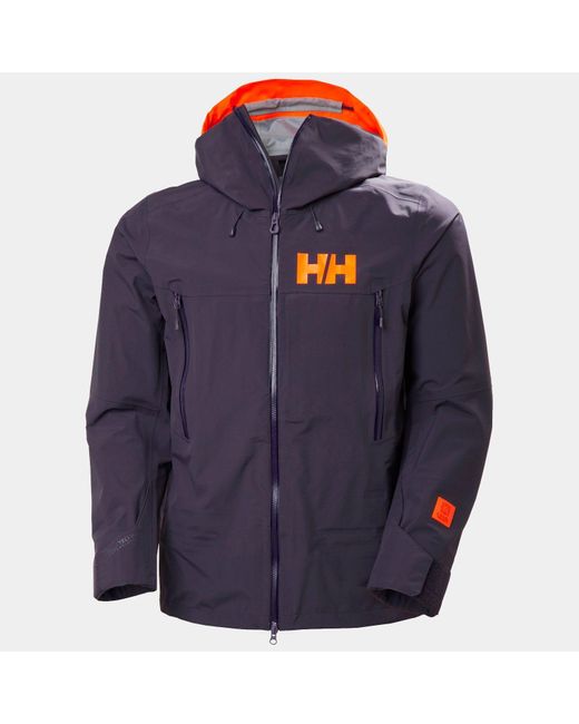 Giacca Shell Sogn 2.0 Uomo Viola di Helly Hansen in Blue da Uomo