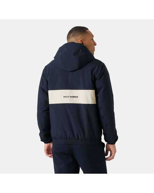 Helly Hansen Black Smoegen Insulated Rain Jacket for men