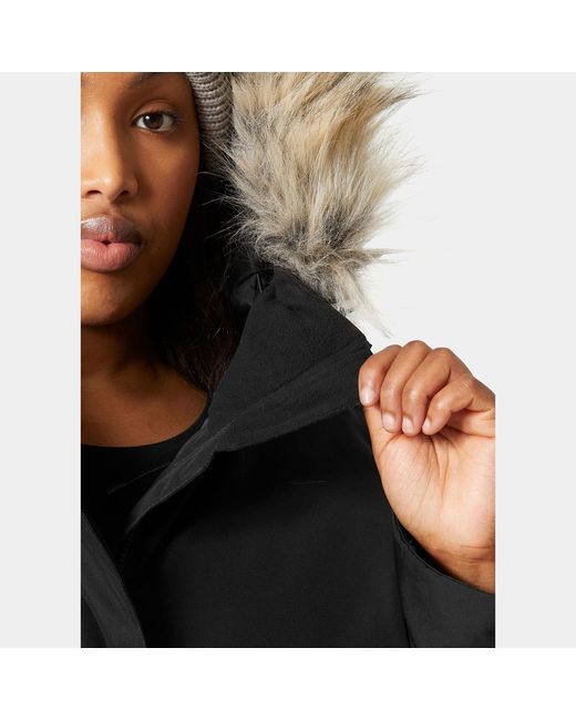 Helly Hansen Black Senja Plus Parka