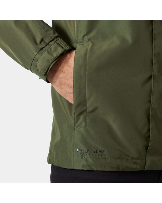 Helly Hansen Blue Dubliner Shell Rain Jacket for men