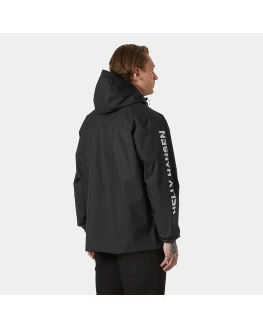 Helly Hansen Men's Ervik Fully Waterproof Jacket Black for men