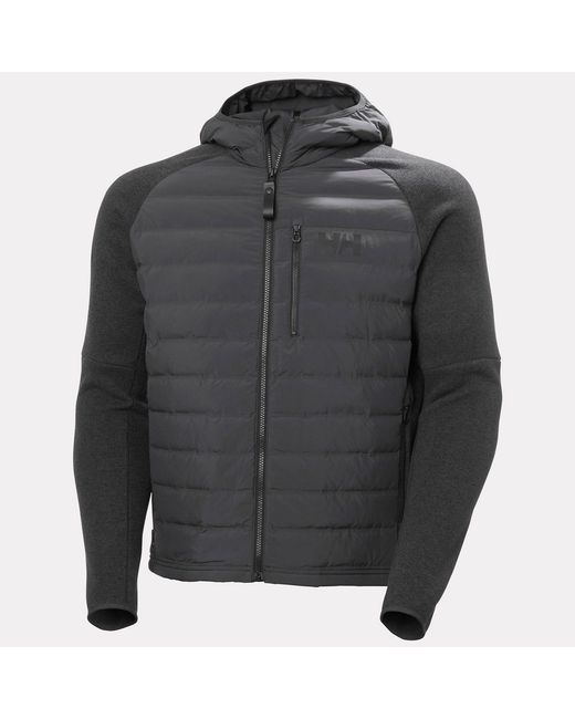 Helly Hansen Gray Skagen Hybrid Knit Insulator for men