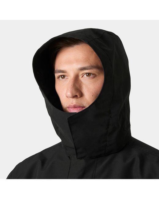 Helly Hansen Black City Raincoat for men