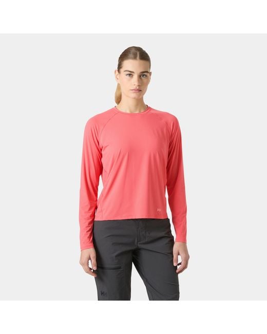 Helly Hansen Red Shine Long Sleeve Crew