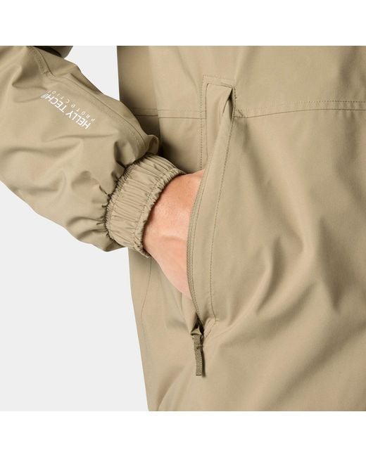 Helly Hansen Green Smoegen Insulated Rain Jacket for men