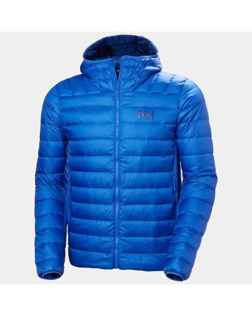 Helly Hansen Blue Verglas Down Hybrid Hood 2.0 for men
