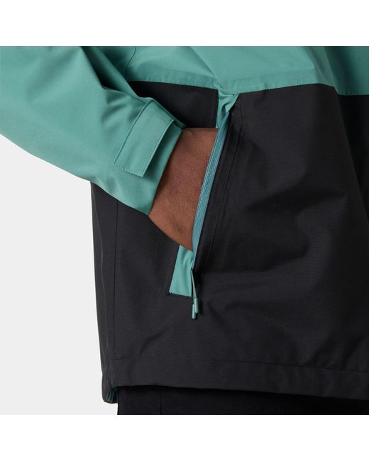 Helly Hansen Green Ace Rain Jacket for men