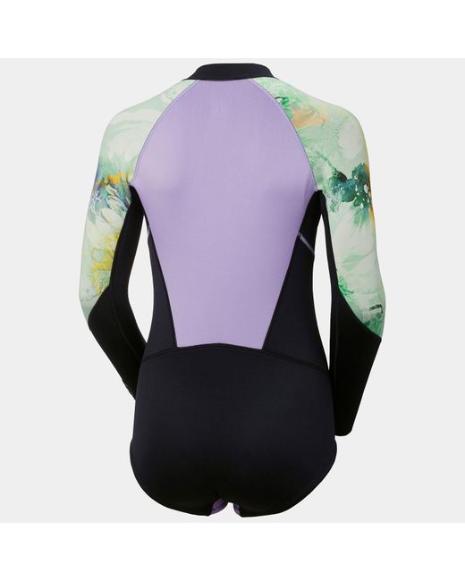 Helly Hansen Purple Waterwear Longsleeve Spring Wetsuit