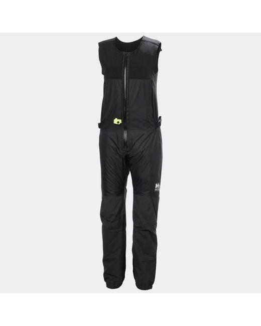 Helly Hansen Black Aegir Midlayer Salopette for men