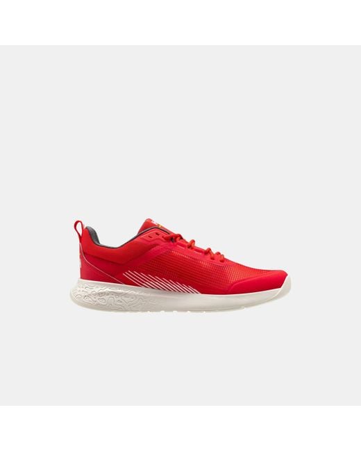 Helly Hansen Red Crew Low Sailing Shoes for men