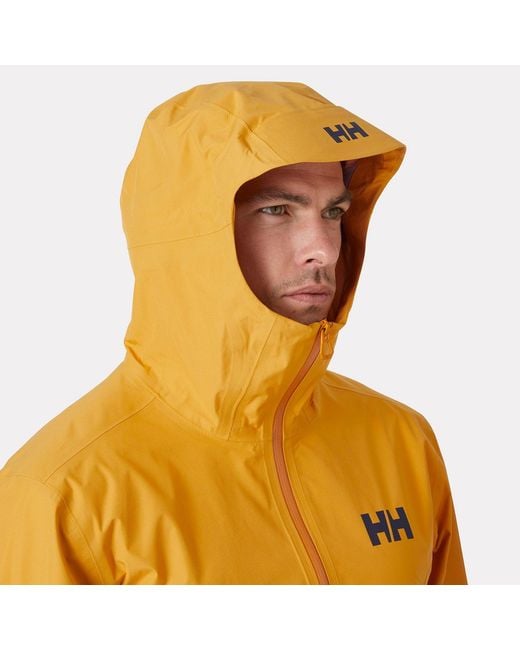 Helly Hansen Orange Verglas Infinity Shell Jacket 2.0 for men