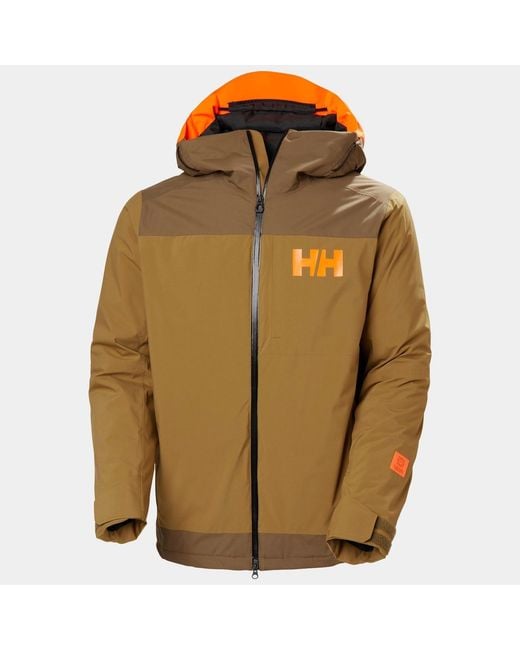 Helly Hansen Brown Powdreamer 2.0 Jacket for men