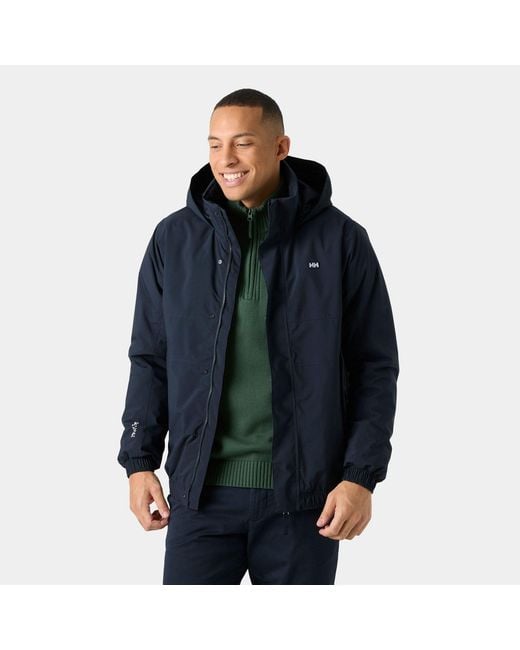 Helly Hansen Blue Smoegen Insulated Rain Jacket for men
